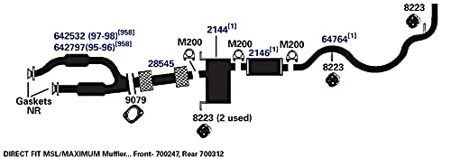 Image of AP Exhaust Products 700247 Exhaust Muffler