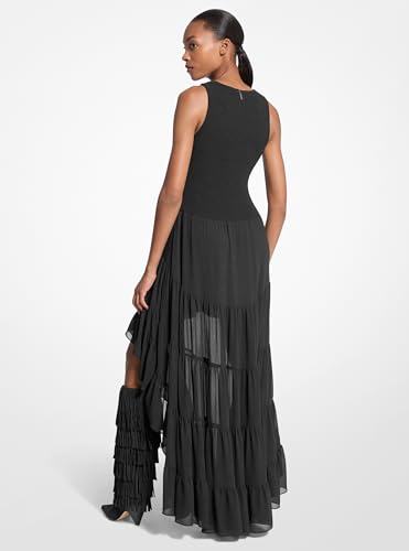 Michael Kors Women's High Low Smock Maxi Dress2