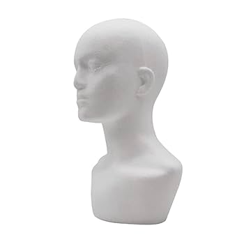 ガラス製　マネキンヘッド Amazon.co.jp: ヴィンテージ ガラス製 マネキンヘッド トルソー