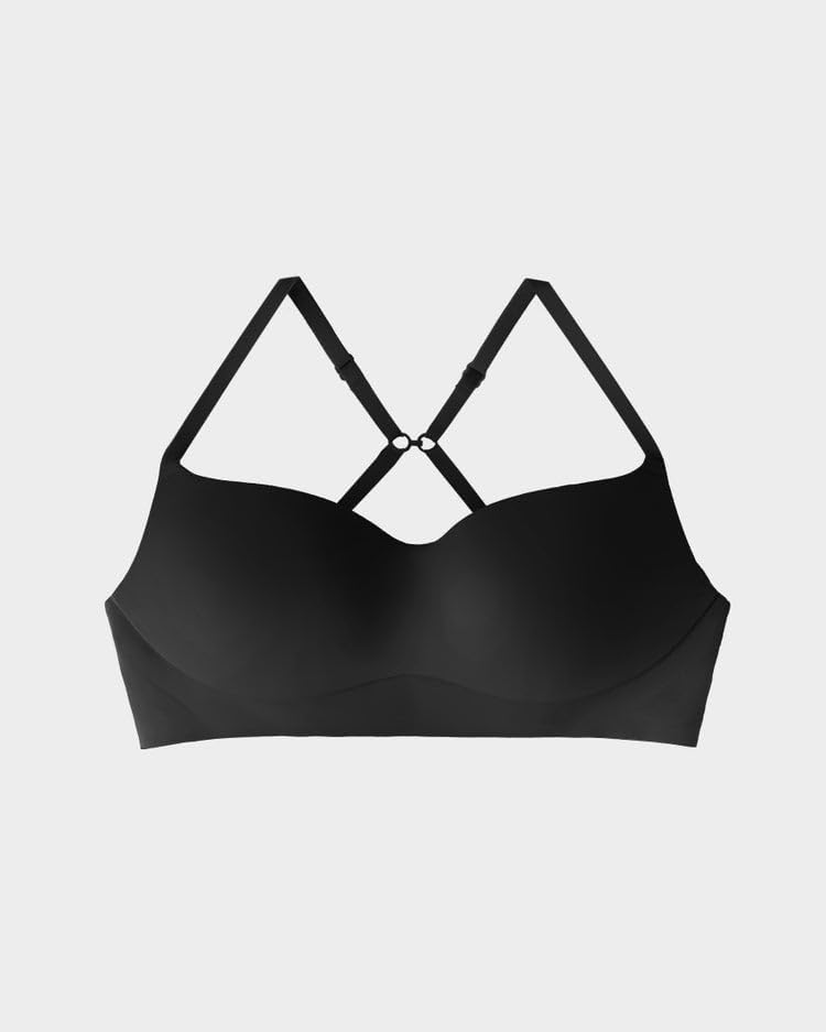 EBY Ultimate All Day Balconette Push Up Bra for Women - Sexy, Seamless, Wireless Comfort Bra with Flattering Lift - Image 5