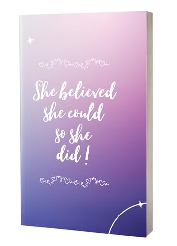 Image of AccuPrints Premium Soft Bound Notebook Diary for Girls and Women (A5,192 Ruled Pages with planner, 80 GSM) (Blue Perfect)