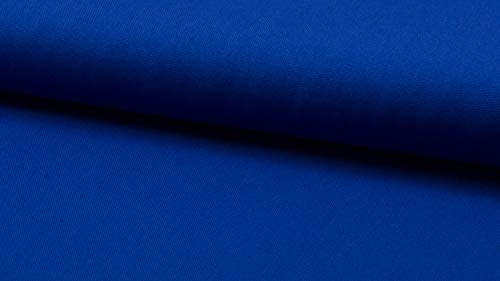 Toile de luxe tissu coton bleu roi au mètre 500 x 150 cm pour loisirs créatifs et ameublement