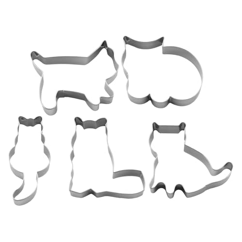 kitchen best cat cookie cutter set