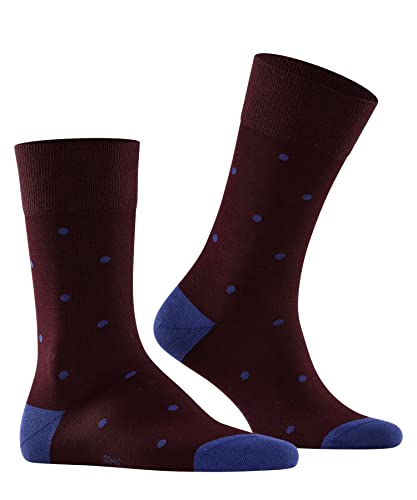 Image of FALKE Men's Dot Socks, Breathable, Crew, Casual or Dress, Polka Dots, 1 Pair