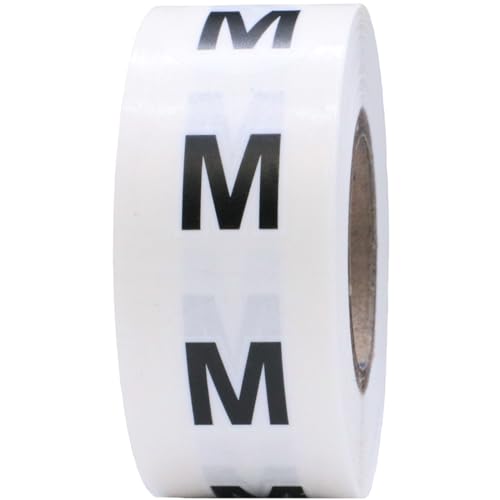 Étiquettes de points vêtements M autocollants de cercle ronds 19 mm 500 unités