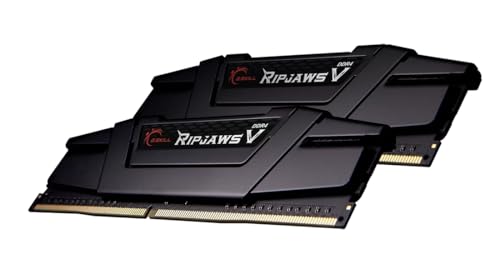 Image of G.SKILL Ripjaws V 16GB (2 * 8GB) DDR4 3600 MHz CL16-19-19-39 1.35V Desktop Memory RAM - F4-3600C16D-16GVKC