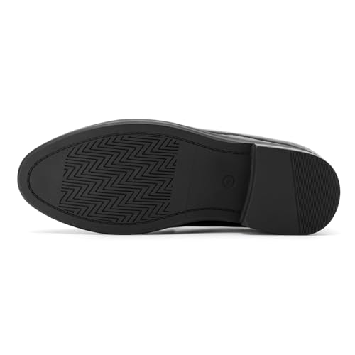 JITAI Boys Slip-On Leather Loafers - Luxury Dress, Casual & Tuxedo Shoes for Boys4