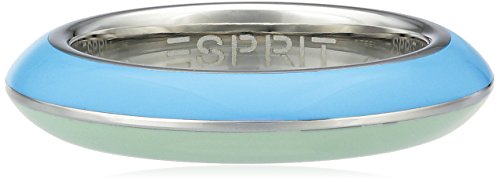 Preisvergleich Produktbild Esprit Damen-Ring Edelstahl rhodiniert Harz Marin 68 Mix Turquoise Fine