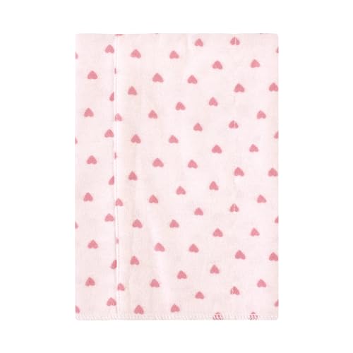 Image of Hudson Baby Unisex Baby Cotton Poly Flannel Burp Cloths, Creative Rainbow 4-Pack, One Size