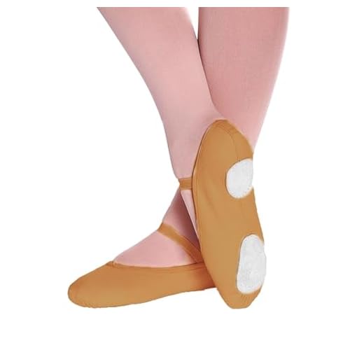Sapatilha Ballet Meia-Ponta Estudante Só Dança, em Lona, F23, Bege, 31