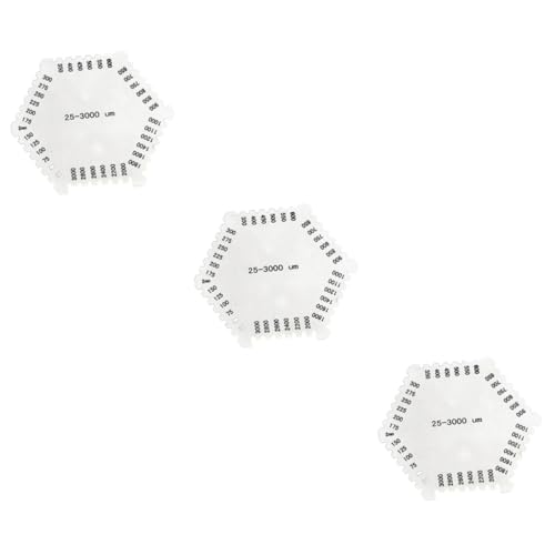 Calibrador de espesores acero inoxidable 3 piezas miniatura 1
