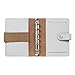 Filofax The Original Organizer, Pocket Size, Stone - Leather, Six Rings, Week-to-View Calendar Diary, Multilingual, 2025 (C022625-25)