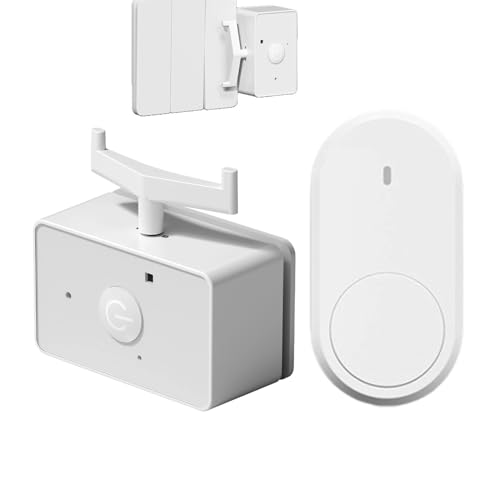 Fernbedienbarer Tastendrücker | Ohne Verkabelung Automatische Drucksteuerung für Zuhause - Lichtschalter Betätiger,Für Licht Schalter Geräte Zuhause Wohnzimmer Schlafzimmer Garage Arbeitsplatz