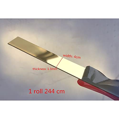 Cozylkx 244 Cm Autoadesive Metallo Piatte Linee