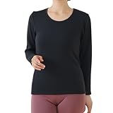 伸びる裏ボア 起毛 長袖 ストレッチ インナー シャツ K6360C-RT