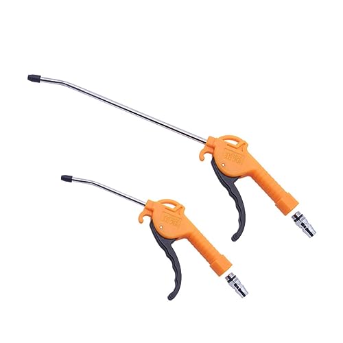 Yardenfun 2pcs Plastic Dust Blower Vacuum Cleaner Handheld Vacuums Car Mini Vacuum Dust Collector Small Blower Table Cleaner Dust Cleaner for Car Keyboard Dust Catcher Orange Stainless Steel
