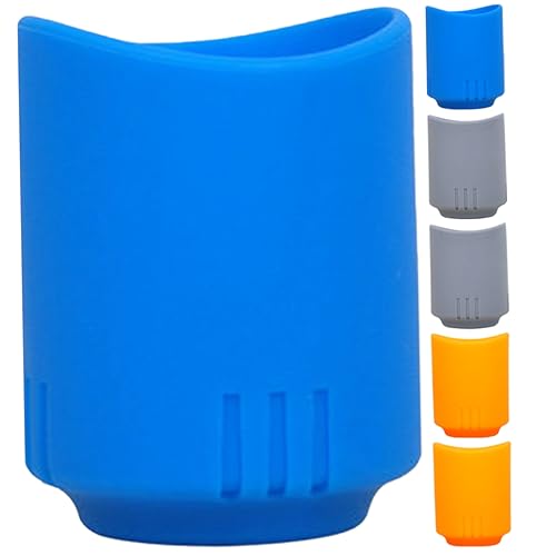 CONGARTENO 6Pcs Microphone Protective Covers Silicone Rod Sleeves for Handheld Mics Durable and Convenient Bright Colors for Easy Identification for Mic Supplies and Accessories