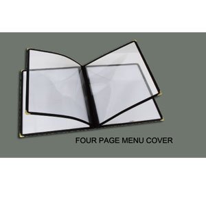 4 Page Menu Cover