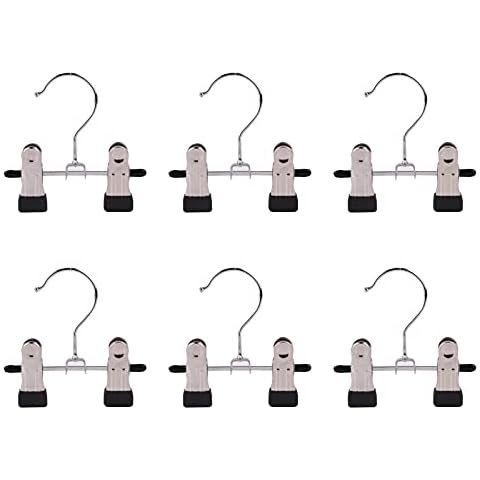 NA Adjustable Metal & Plastic Clothes Hangers Cover