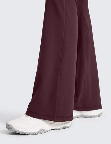Image of CRZ YOGA Secretsculpt Flare Leggings 31 inch | Booty Scrunch Butt, Butterlift, Buttery Soft, Moderate Compression, Workout, Casual, No Front Seam, High Waist, for Women