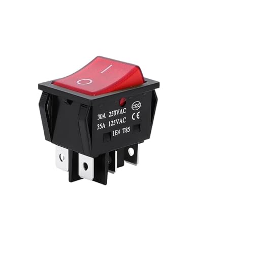 Interrupteur de machine à souder 250V AC bouton marche arrêt KCD4 bipolaire
