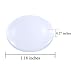 HAUTOCO 1.18 inch/30mm Round Glass Cabochons Clear Dome Cabochons Tiles for DIY Craft Photo Charms, Cameo Pendants, Rings, Necklace and Jewelry Making, 40PCS