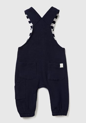 Salopette Benetton bébé garçon en denim bleu confortable - 2