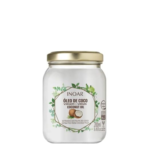 Inoar Óleo de Coco Umectante 200ml, Inoar