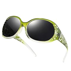 A10 Gradient Green Wrap Around Frame/Polarized Gray Lens