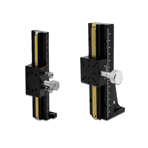 Mesa de eje Z manual E-EIM62-L100 para un control posicional vertical fluido y exacto