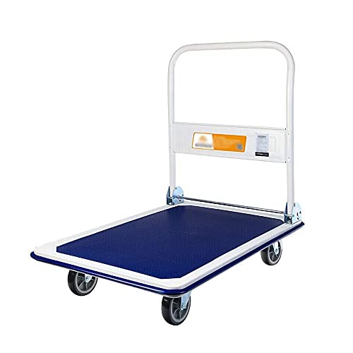 Carretilla de mano plegable con ruedas silenciosas miniatura 1