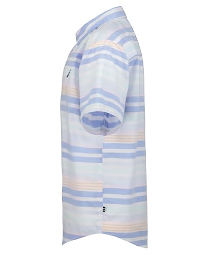 Image of Nautica Boys Short Sleeve Woven Button-Down Shirt. Light Weight & Breathable