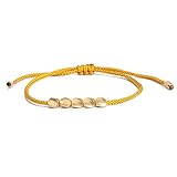 tommy hilfiger schmuck damen armband Farbe: Wie gezeigt WANGJINGHUA Party DIY. Dekorationen 3 stücke Damen handgefertigte tibetische geflochtene kupferperlen buntes glückliches Seil Armband schmuck Dekorationen (Color : 2)