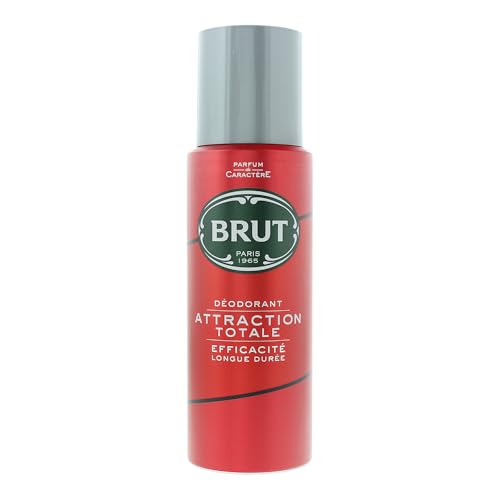 Brut Attraction Totale Deodorant Spray for Men, 200ml