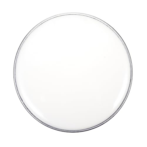 CIMAXIC Drum Skin Replacement Cream White 10'' Head Noise Reduction Drum Head Jazz Drum Part