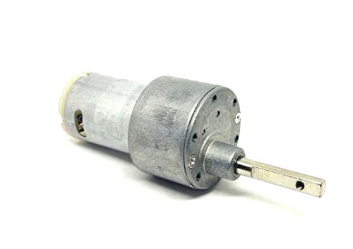 Image of Invento 2pcs 12v 10 Kg-cm 200 RPM DC Side Shaft High Torque Geared Motor Heavy Duty