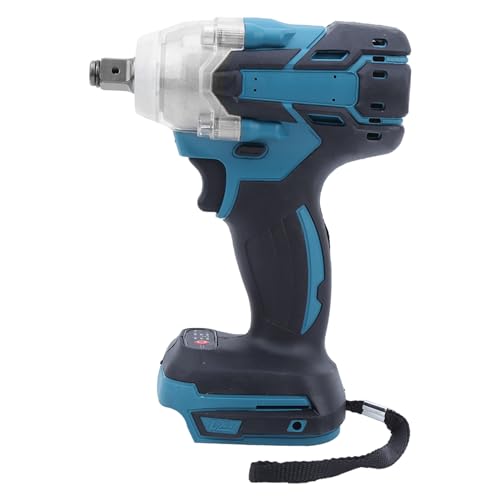 Image of Makita 21V Brushless Electric Impact Wrench, 520 Nm Max Torque, Rechargeable, Power Ratchet Wrench