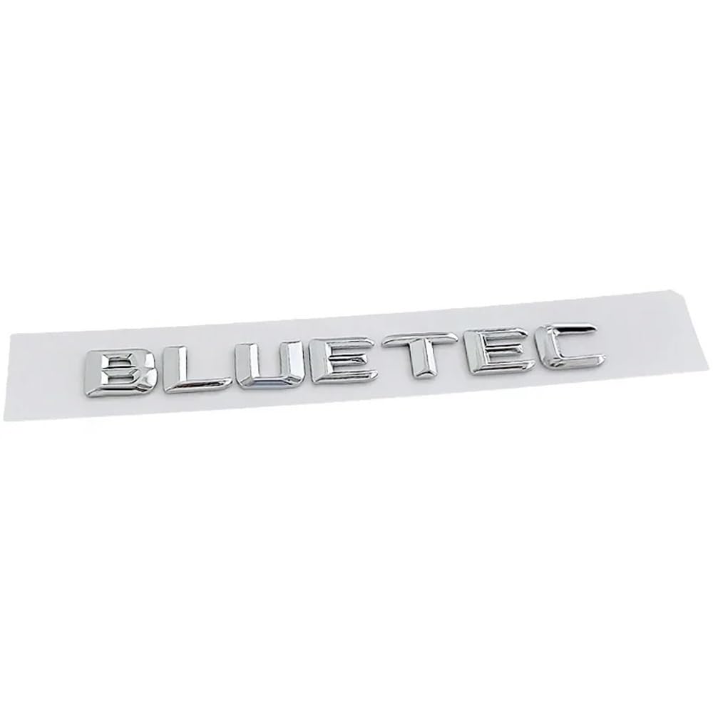 YTQMoreBNZ YYDStes Car Fender Side Emblem Sticker Compatible With Mercedes Benz BLUETEC W168 W203 W204 W205 GLK GLA CLS SLK
