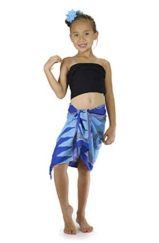 1 World Sarongs Girls Half Swimsuit Cover-Up Pareo Sarong - A Must Have for The Summer!4