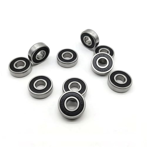 Roulements 6205RS 25x52x15 mm en acier chromé étanche