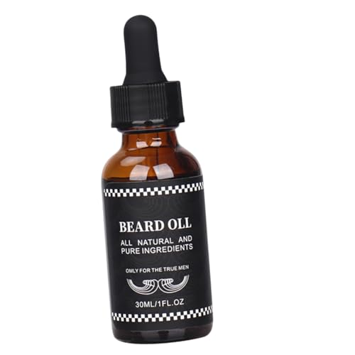 HINTRMENT Aceite para Cuidado de Barba para Crecimiento y Hidratación Natural Ligero y Fácil de Llevar para Hombres y Regalo Práctico