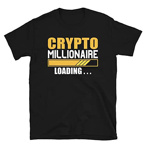 Crypto Millionaire Loading Funny Cryptocurrency T Shirt