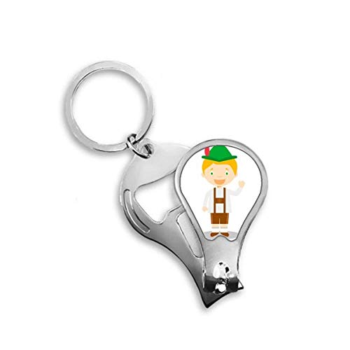 Coupe-ongles de pieds cartoon vert marron Allemagne accessoire pédicure ongles forts