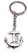 Porte-clés ancre en métal 3 cm | mer | bateau | cadeau | homme | décoration | femme | homme | combat | marin | maritime