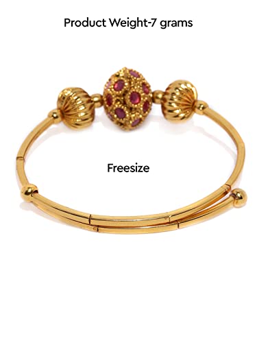 Tone Ethnic Adjustable Kada For Women