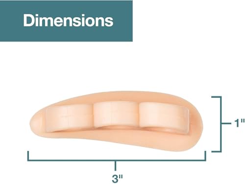 Image of Toe Separator for Feet Toe Spacers Correct Toes Yoga Silicone Hammer Toe Corrector for Women & Men Correct Toe Straighteners for Overlapping Toes (All Finger Toe Separator) (MAX)
