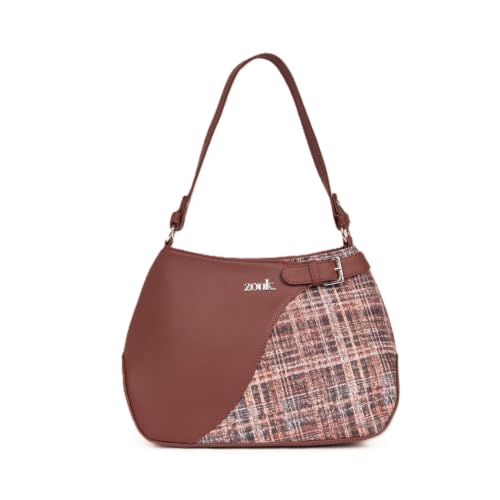 Image of ZOUK Ira Handbag | Stylish Women's Handbag | Luxury Shoulder Bag for Women | Trendy | Fancy Ladies Handbags | Small Purse for Events | Water-Resistant
