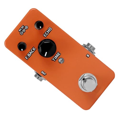 Pédale d'effets guitare delay looper HEMOTON pour composer à la maison