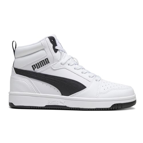 PUMA Kids Boys Rebound V6 Mid High Sneakers Shoes Casual - White - Size 4.5 M