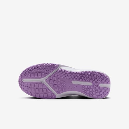 Nike Sonic Fly Big Kids' Running Shoes (FZ0017-500, Barely Grape/White/Violet Star/Apricot Agate) Size 6.52